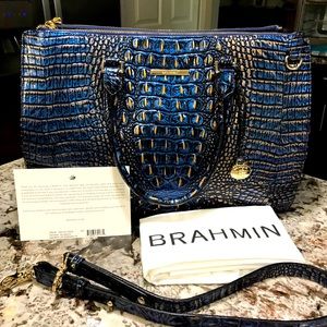 Brahmin Blake in Lazuli New With Tags